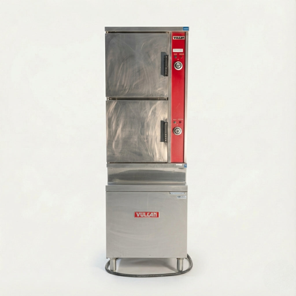 Vulcan VSX24E5 Electric Convection Steamer (10-Pan, Dual Compartment)